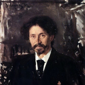Серов Валентин Александрович - Портрет художника И. Е. Репина. 1892
