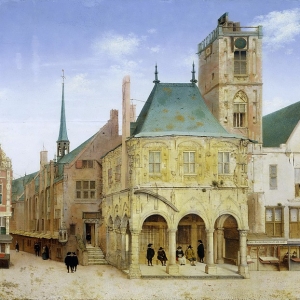 Санредам Питер Янс - Старая ратуша Амстердама, 1657