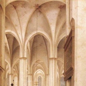 Санредам Питер Янс - Квартальная церковь в Утрехте, 1654