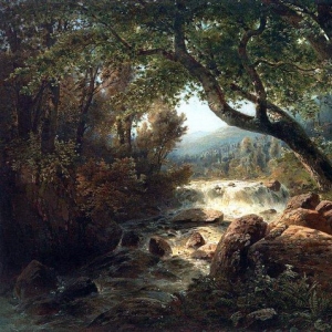Саврасов Алексей Кондратьевич - Водопад. 1868