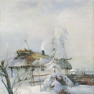 Саврасов Алексей Кондратьевич - Зима. 1873