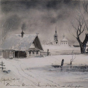 Саврасов Алексей Кондратьевич - Оттепель. 1887
