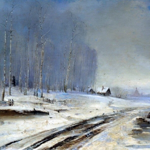 Саврасов Алексей Кондратьевич - Распутица. 1894