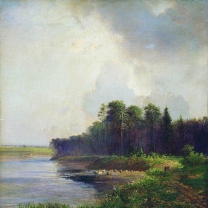 Саврасов Алексей Кондратьевич - Берег реки. 1879