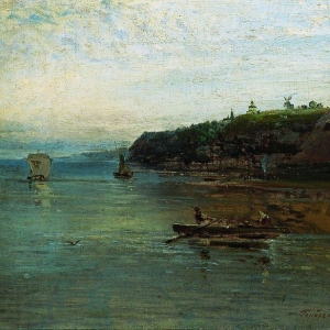 Саврасов Алексей Кондратьевич - Волга близ Городца. 1870