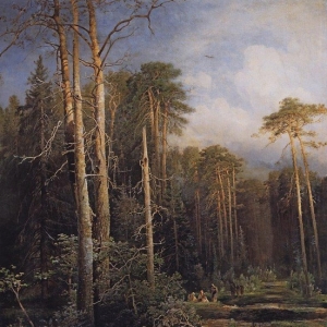 Саврасов Алексей Кондратьевич - Дорога в лесу. 1871