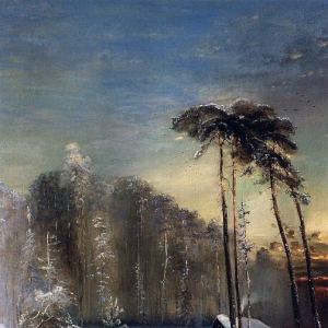 Саврасов Алексей Кондратьевич - Лес в инее. 1890-е