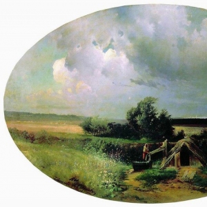 Саврасов Алексей Кондратьевич - Вид на Москву от Мазилова. 1861