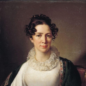Портрет А.А.Тропининой, сестры художника. 1827