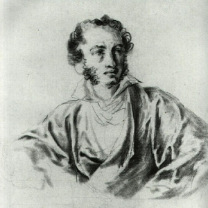 Портрет А. С. Пушкина. Эскиз. 1827
