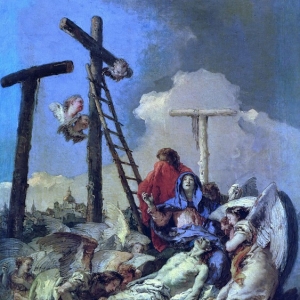 Джованни Баттиста Тьеполо - Снятие с креста