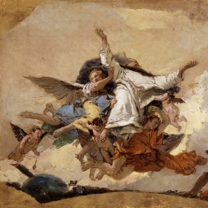 Джованни Баттиста Тьеполо - Набросок к картине «Святой Доминик в славе»