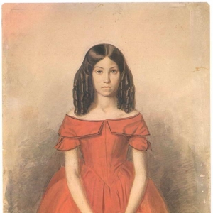 Портрет Н.П.Жданович в детстве. 1846