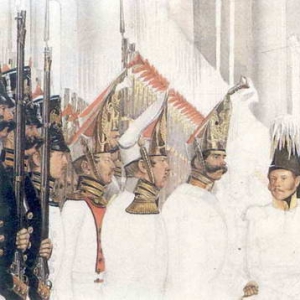 Освящение полковых знамён в зимнем дворце 26 марта 1839 года. 1839
