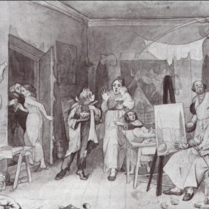 Старость художника, женившегося без приданого в надежде на свой талант. 1846-1847