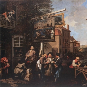 Хогарт Уильям - Серия -Выборы-, Покупка голосов, 1754-58