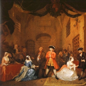 Хогарт Уильям - Опера нищих, 1729