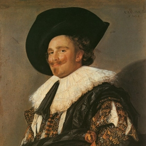 Франс Хальс - Улыбающийся кавалер, 1624