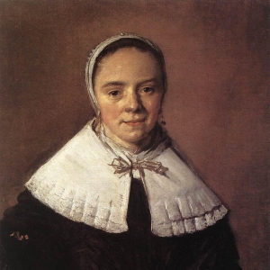 Франс Хальс - Портрет женщины, 1655