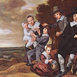 Франс Хальс - Семья на природе, 1648 2