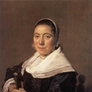 Франс Хальс - Портрет сидящей женщины, предположительно Марии Вератти
