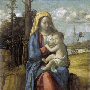 Джованни Батиста Чима да Конельяно - Мария с Младенцем