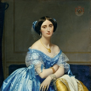Жан Огюст Доминик Энгр - Жозефина-Элеонора-Мари-де-Полин де Галар Брассак де Беарн (1825-1860), Принцесса де Бройли