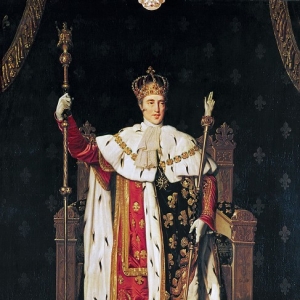 Жан Огюст Доминик Энгр - Король Карл X в коронационном облачении