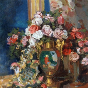 Натюрморт. Розы. 1916