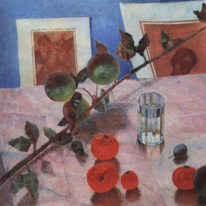 Розовый натюрморт. 1918
