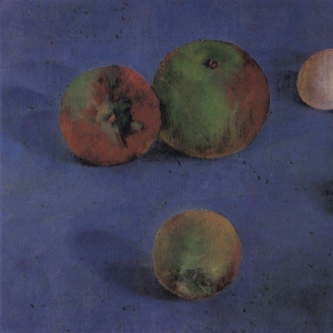 Натюрморт. Яблоки и яйца. 1921