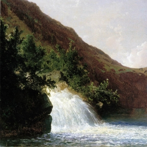 Мещерский Арсений. Водопад (1867)