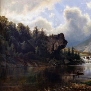 Эдмунд Льюис. Надвигающаяся гроза (1868)