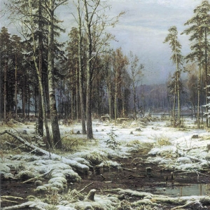 Шишкин Иван. Первый снег (1875)