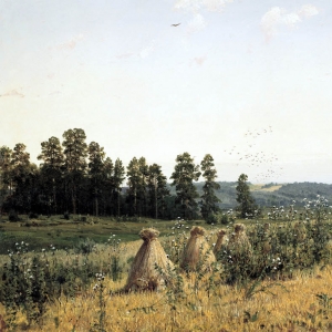 Шишкин Иван. Пейзаж Полесья (1884)