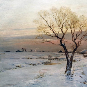 Дубовской Николай. Морозное утро (1894)