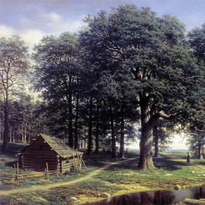 Клодт Михаил К. Дубовая роща (1863)