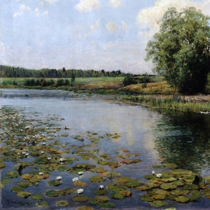 Остроухов Илья. Речка в полдень (1892)