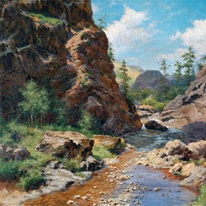 Вельц Иван. В крымских горах (1902)