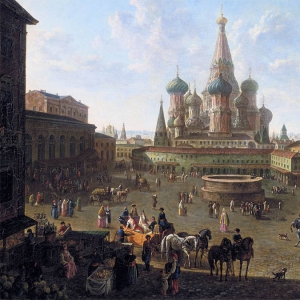 Алексеев Федор. Красная площадь в Москве (1801)