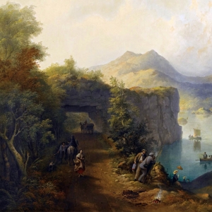 Бичи Ричард Бриджес. Верхнее озеро. Килларни (1865)