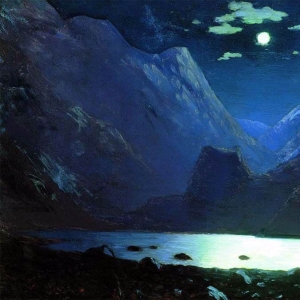 Куинджи Архип. Дарьяльское ущелье. Лунная ночь (1890-1895)