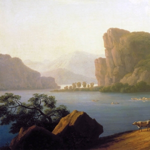 Мартынов Андрей. Вид реки Селенги в Сибири (1817)
