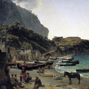 Щедрин Сильвестр. Большая гавань на острове Капри (1828)