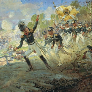 48. Николай Семенович Самокиш. Подвиг солдат Раевского под Салтановкой 11 июля 1812 года