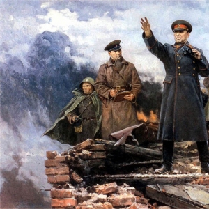 60. Семенов А. - Г.К. Жуков и И.И. Федюнинский на Пулковских высотах 1941 г