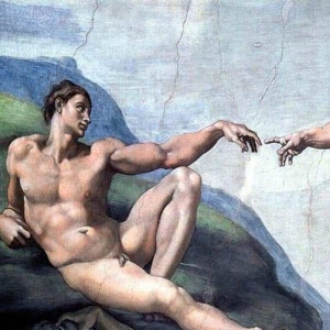Микеланджело - Сотворение Адама