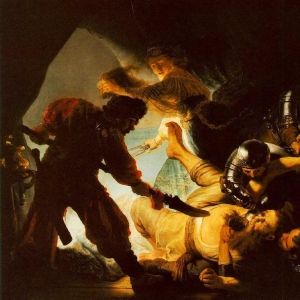 Рембрандт - Ослепление Самсона