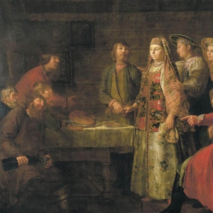 Шибанов - Празднество свадебного договора. 1777