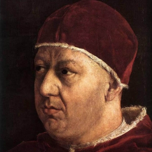 Рафаэль - Портрет папы Льва Х
